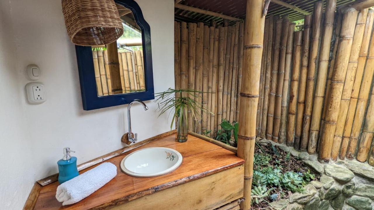 Finca Flora Del Rio, Habitacion Las Orquideas Pijao Dış mekan fotoğraf